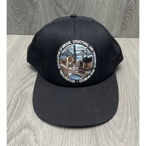 Vtg International Iron Workers Union LU 103 Evansville IN Hat Cap American